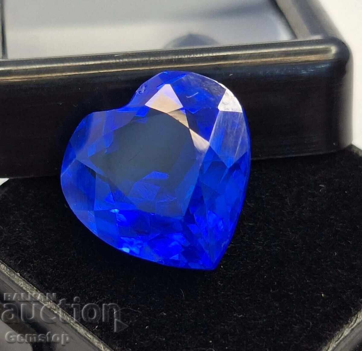 BZTS! 55 k-ta topaz inimă de 1st cu preț € 0.01 | 0.02 BGN