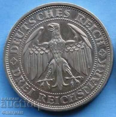 Βαϊμάρη 3 Ράιχσμαρκα 1929-E, UNC με τιμή € 120.00 | 234.70 BGN