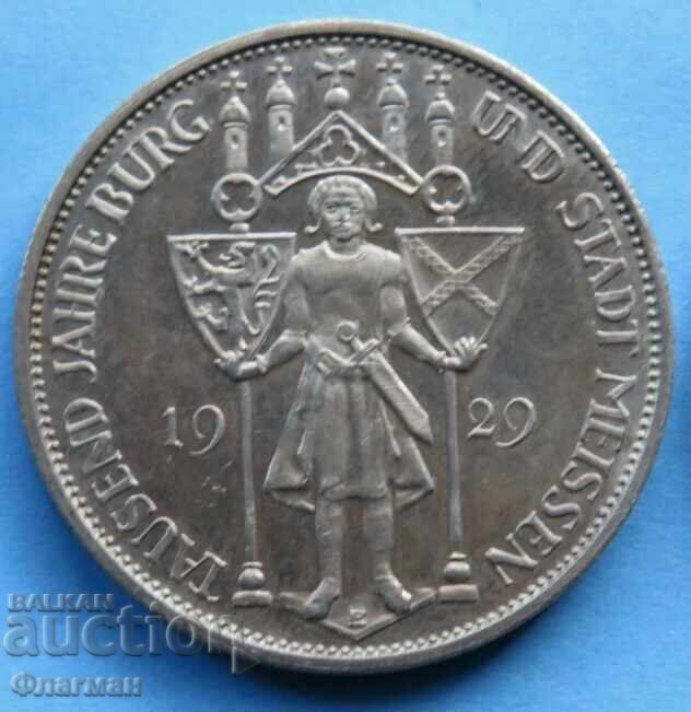 Βαϊμάρη 3 Ράιχσμαρκα 1929-E, UNC