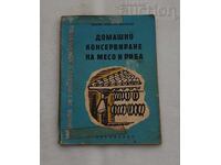 HOME PRESERVING OF MEAT AND FISH M. MARINOV 1959