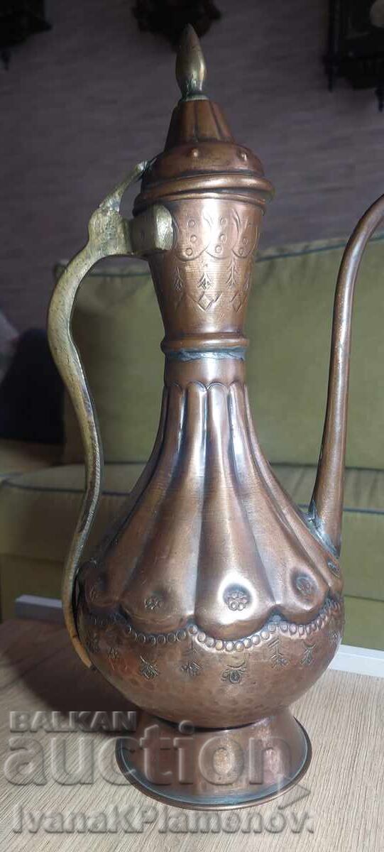 Livrarea Cană de cupru mare pentru cunoscători, înălțime 47cm