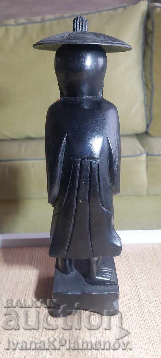 Sculptură în lemn pentru cunoscători 30cm - 5