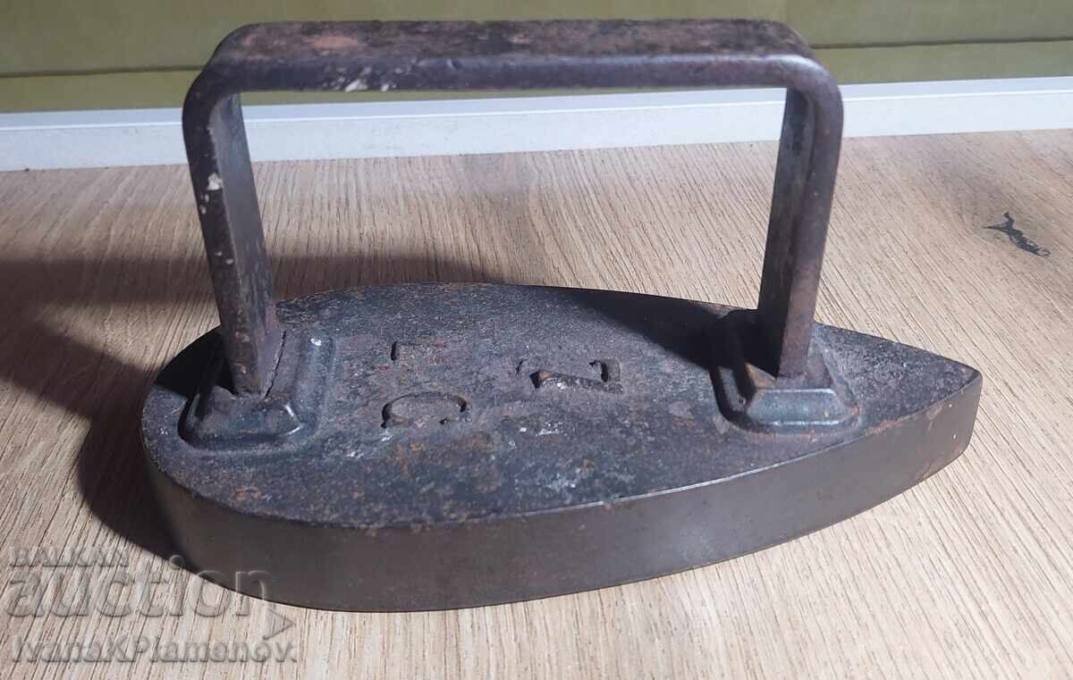 Auction  Retro iron for collectors