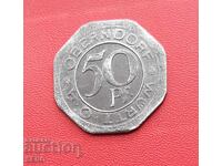 Германия-Баден-Вюртенберг-Оберндорф-50 пфенига 1918