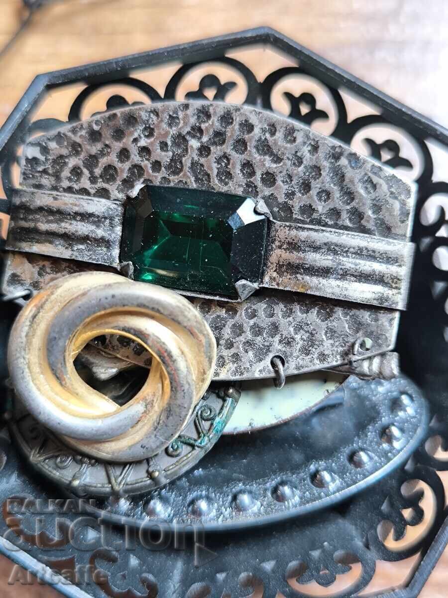 Lot of vintage jewelry and accessories - retro collection - 7