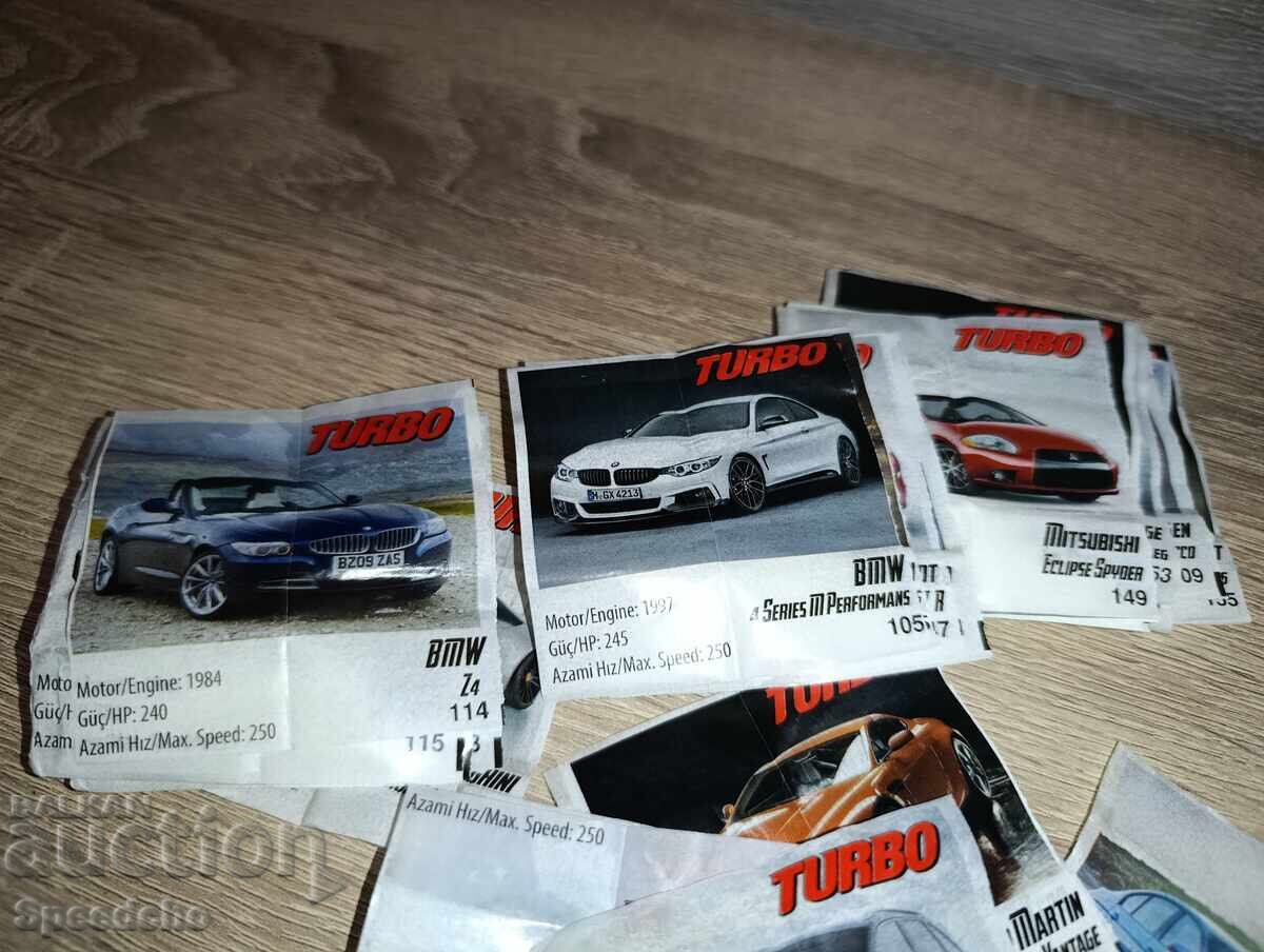 Παράδοση Πολλές φωτογραφίες της τσίχλας Turbo