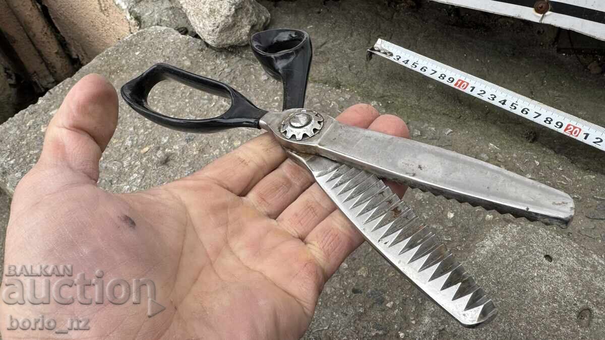 FOARFECE CREȚE URSS MARCATĂ CĂLITĂ ALBASTRU TAIE bzc - 8 FOARFECE CREȚE URSS MARCATĂ CĂLITĂ ALBASTRU TAIE bzc - 8