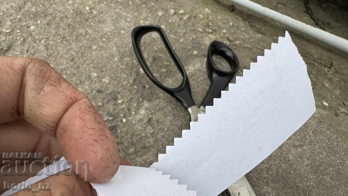 FOARFECE CREȚE URSS MARCATĂ CĂLITĂ ALBASTRU TAIE bzc - 9 FOARFECE CREȚE URSS MARCATĂ CĂLITĂ ALBASTRU TAIE bzc - 9