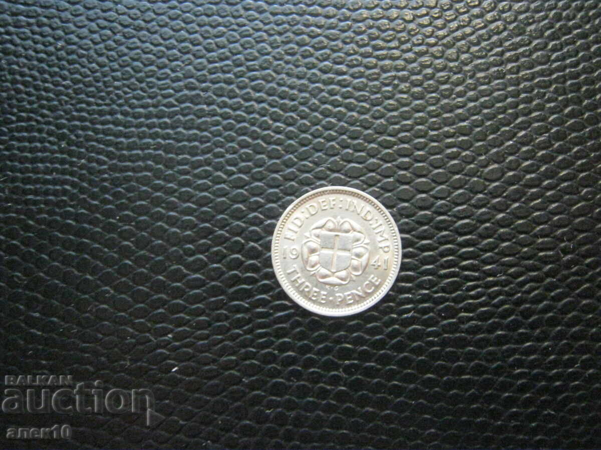 Marea Britanie 3 pence 1941