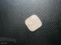Antile 5 cenți 1957