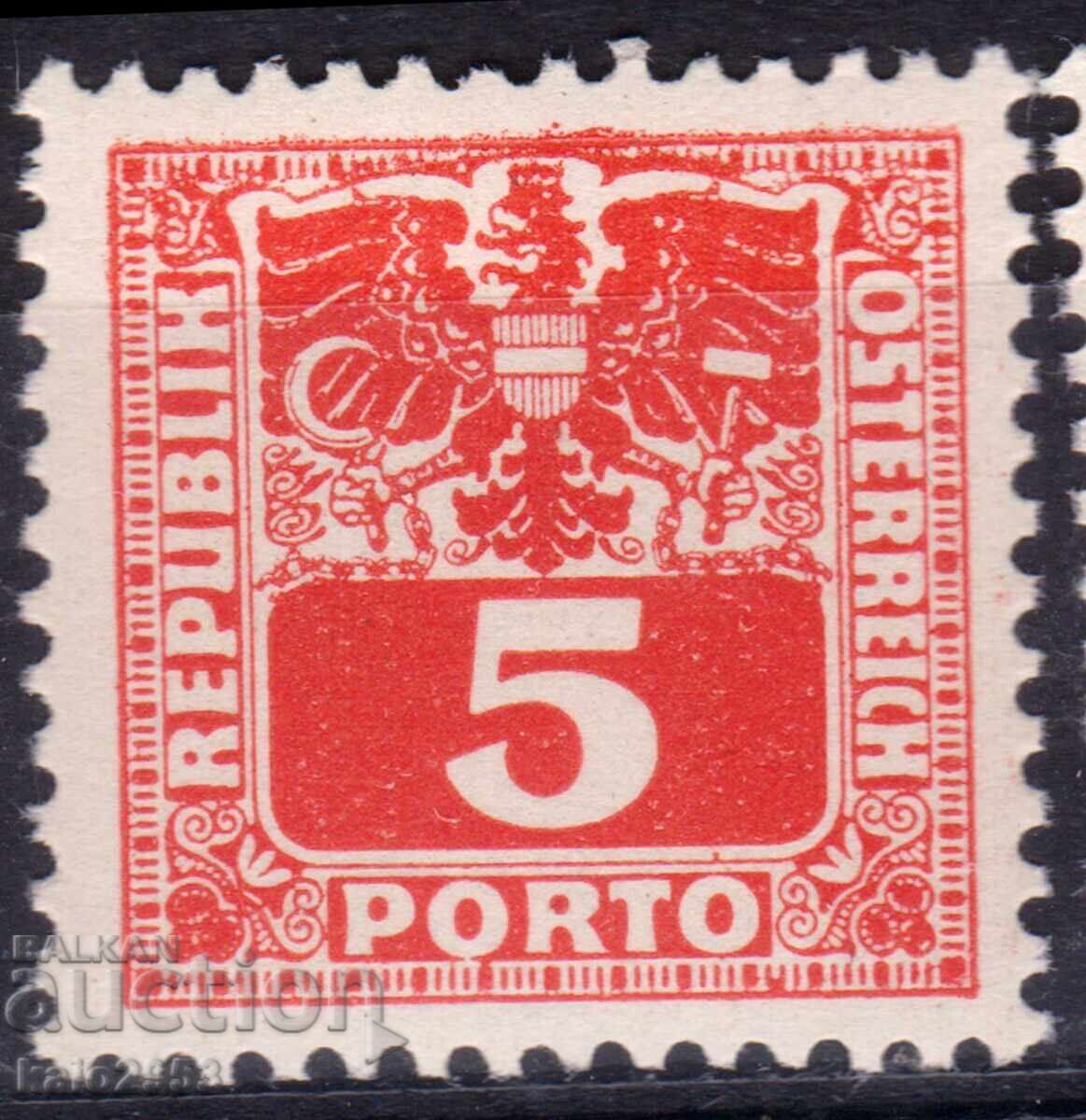 Австрия-1945-2-ра Св.В-на-Съв.окуп.зонаЗа Доплащане,MNH