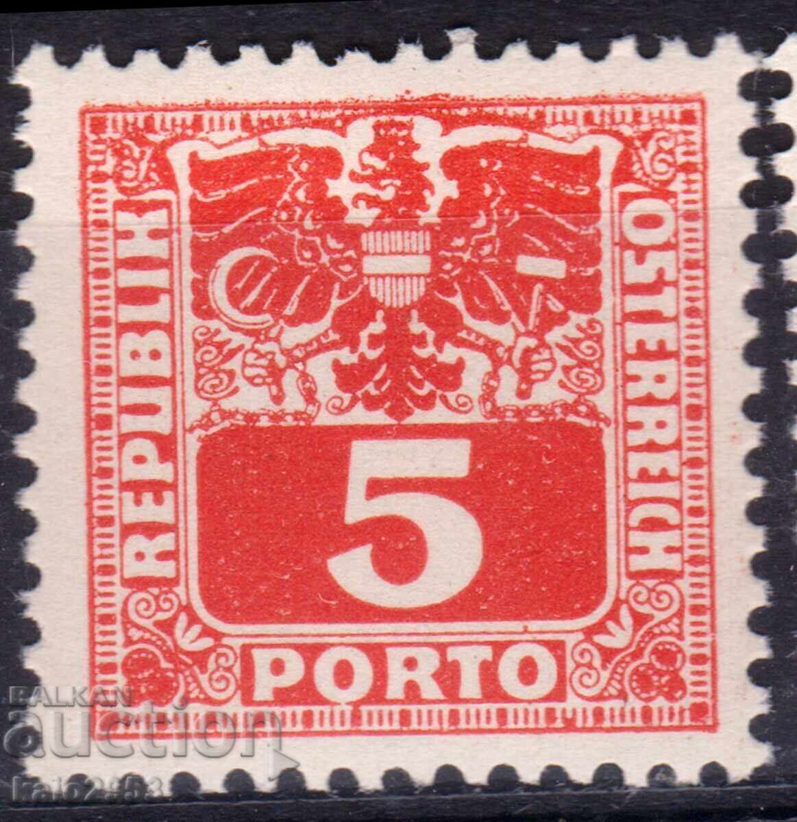 Austria-1945-Al Doilea Război Mondial-Zona de Ocupație Sovietică-Pentru Suplimentare, MNH