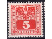 Austria - 1945 - 2nd Issue - Vienna - Soviet Occupation Zone - For Surcharge, MNH