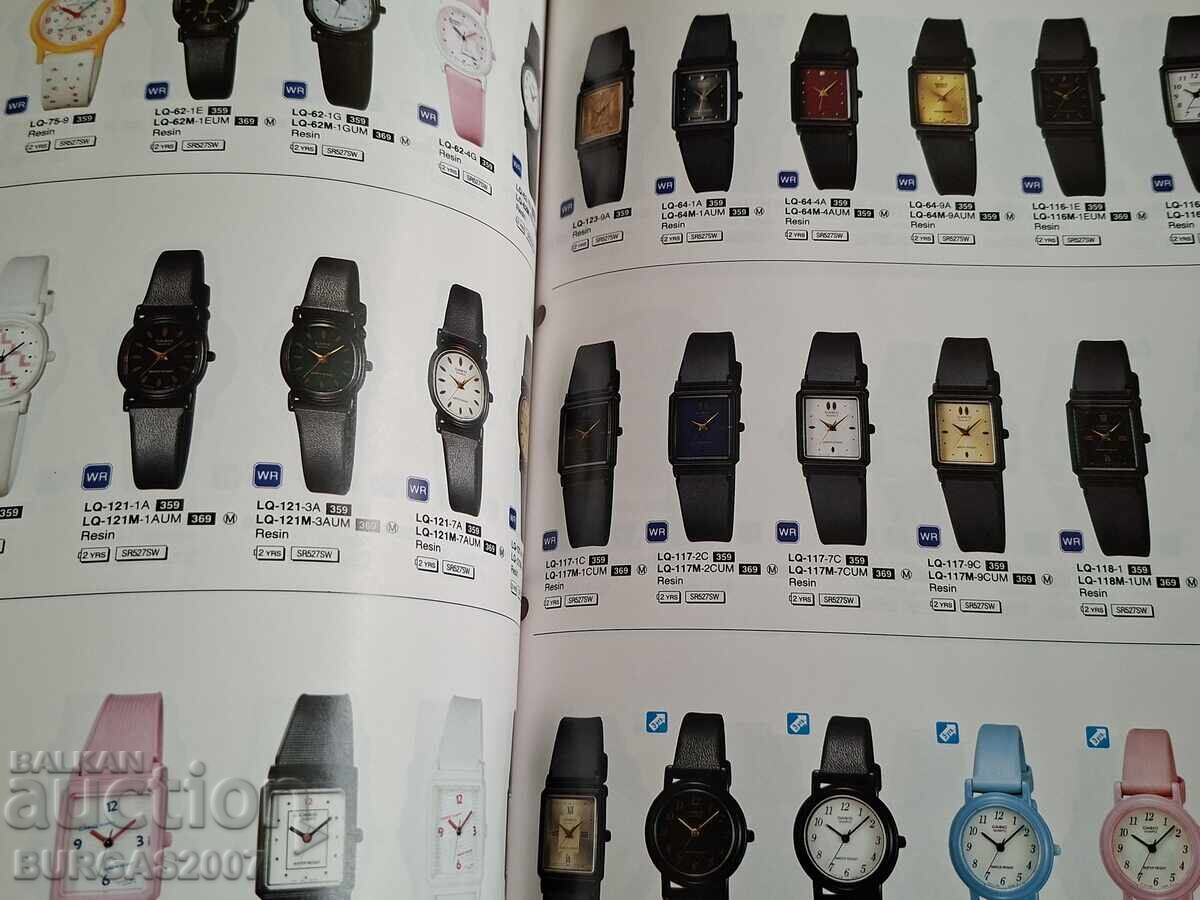 Catalog mare de ceasuri CASIO, 1992, 158 pagini - 5
