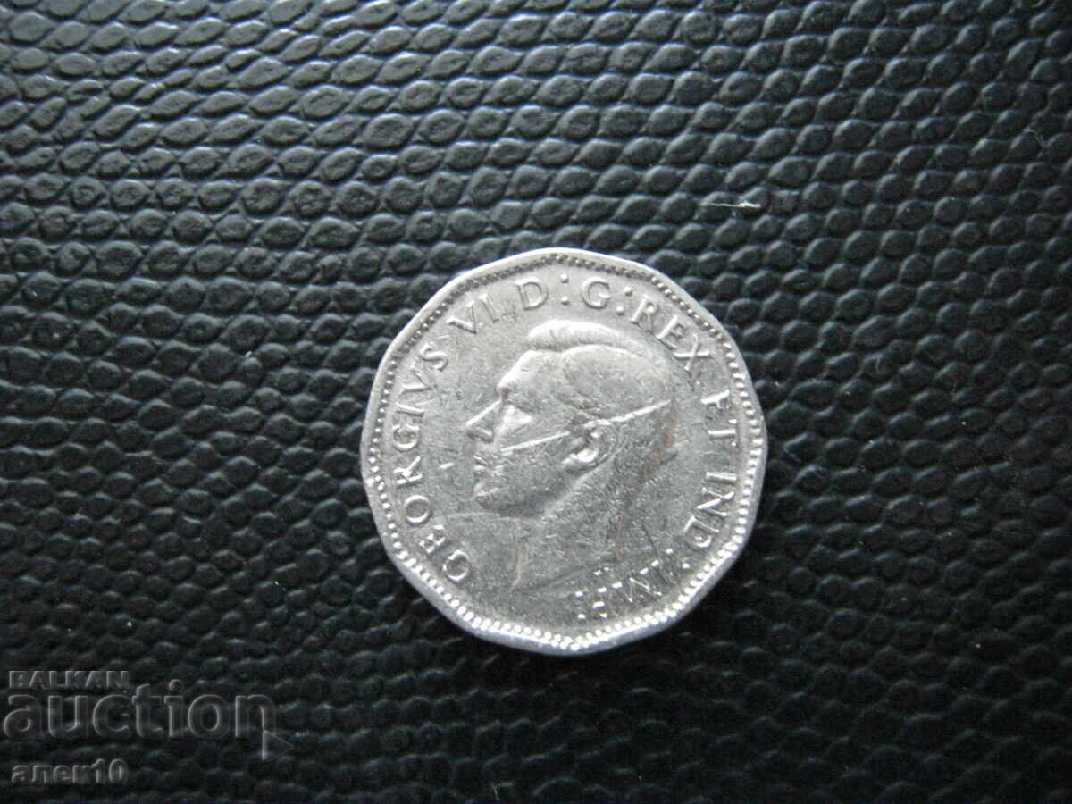 Canada 5 cent 1947 cu preț € 0.30 | 0.59 BGN