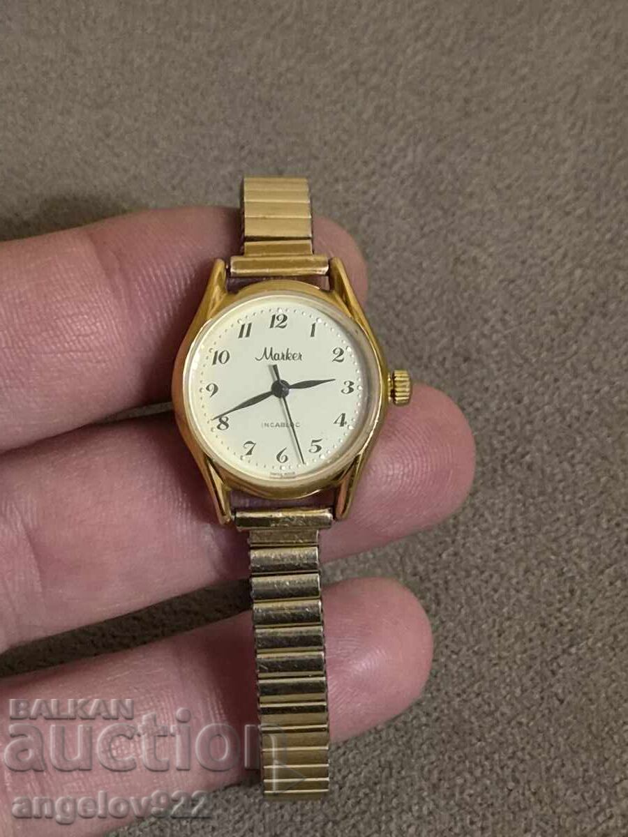 Ελβετικό γυναικείο ρολόι MARKER ΛΕΙΤΟΥΡΓΙΚΟ