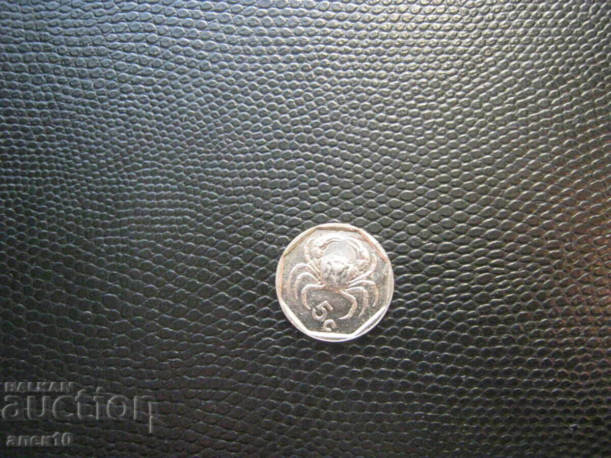 Malta 5 cents 2001