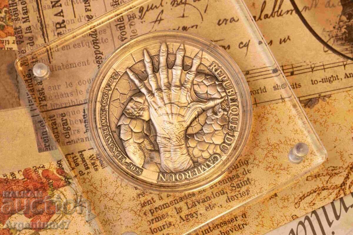 Licitație ARGINT 2 OZ CAMERUN - SIRENĂ Licitație ARGINT 2 OZ CAMERUN - SIRENĂ