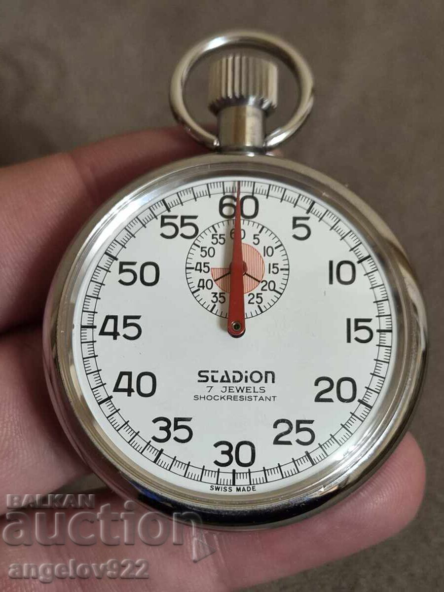 Auction  Swiss Chronometer STADION WORKING
