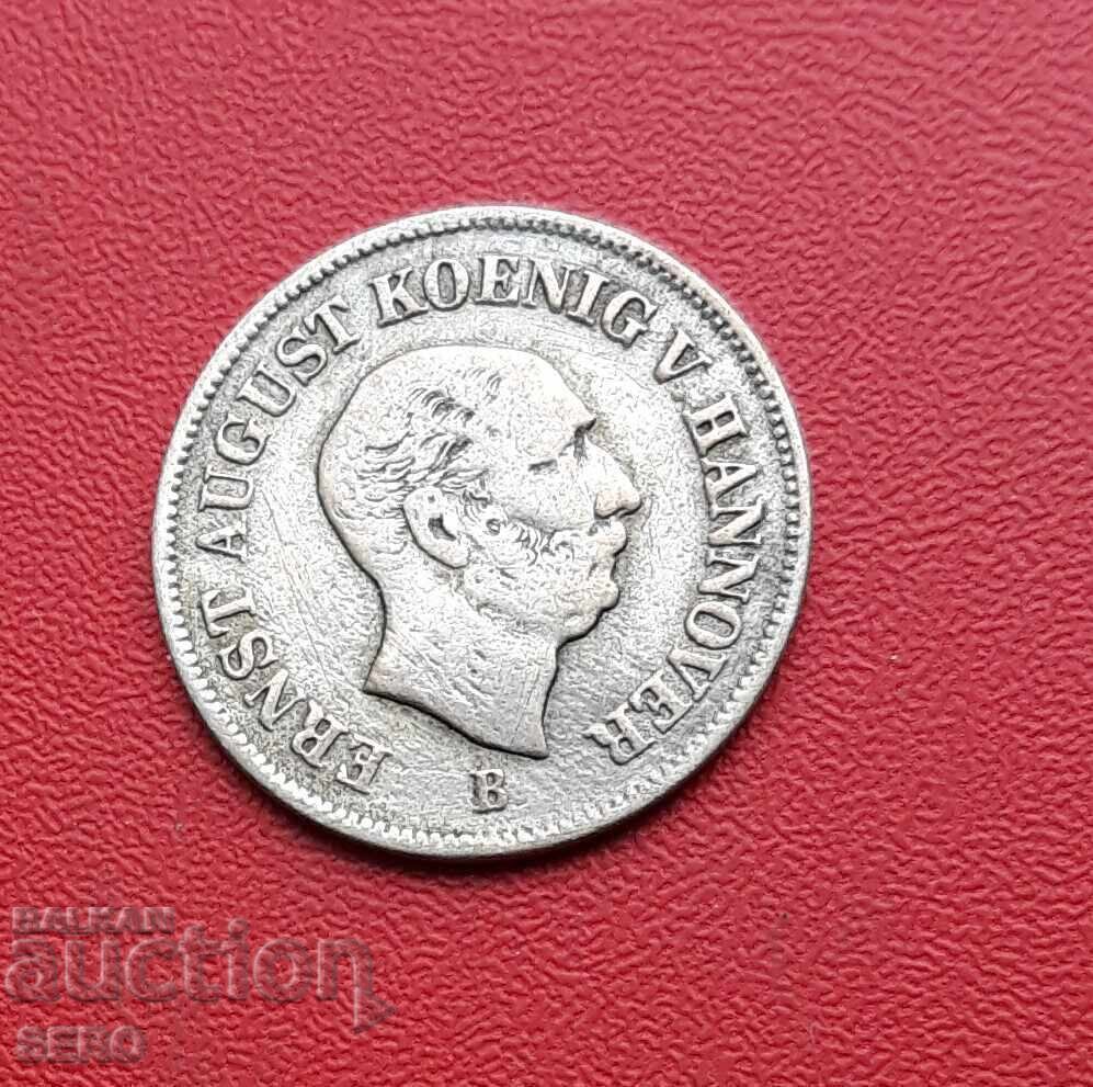 Germany-Saxony-Hanover-1/12 thaler 1845 B with price € 16.00 | 31.29 BGN