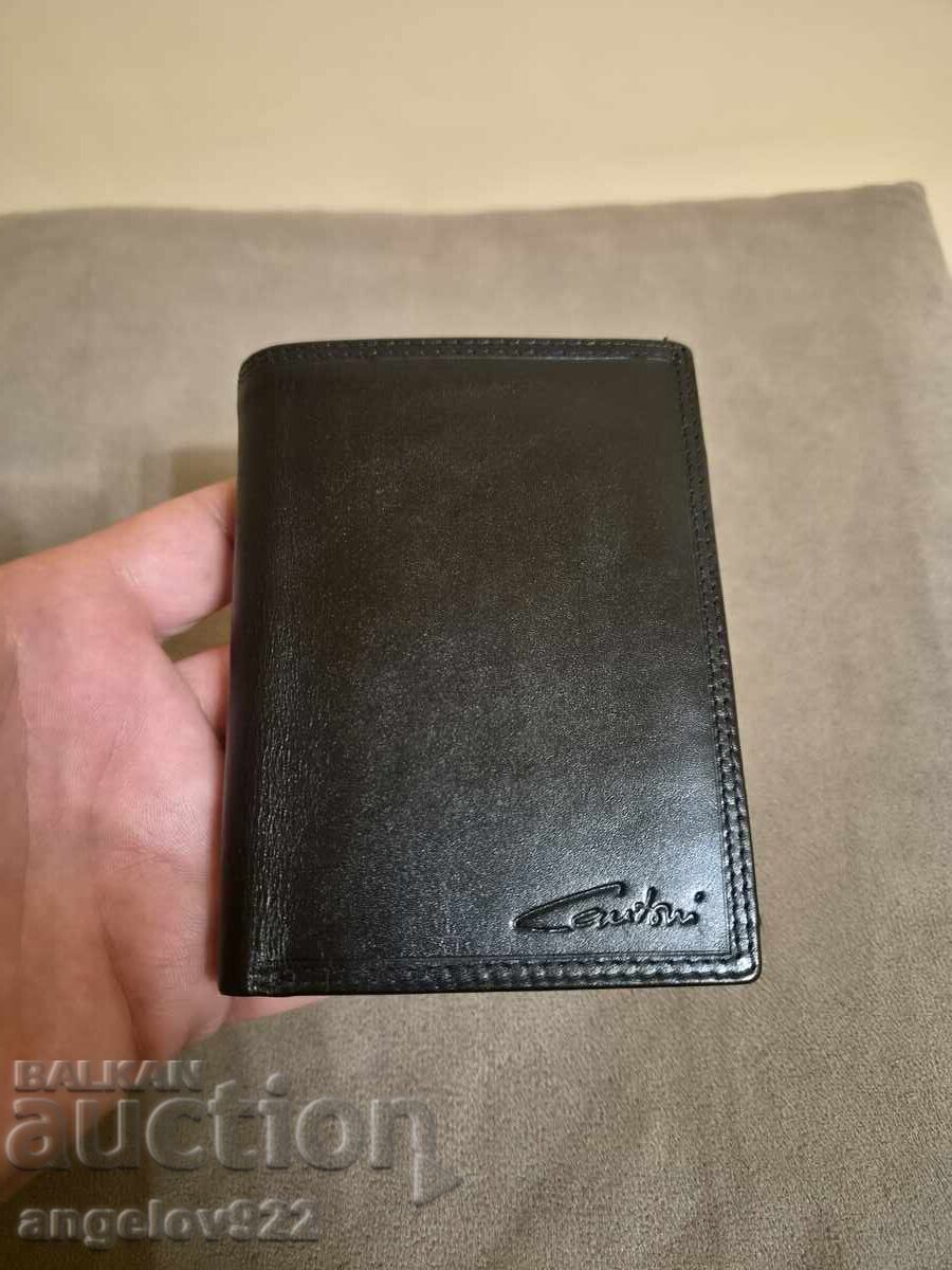 Мъжки портфейл от естествена кожа!!! Мъжки портфейл от естествена кожа!!!