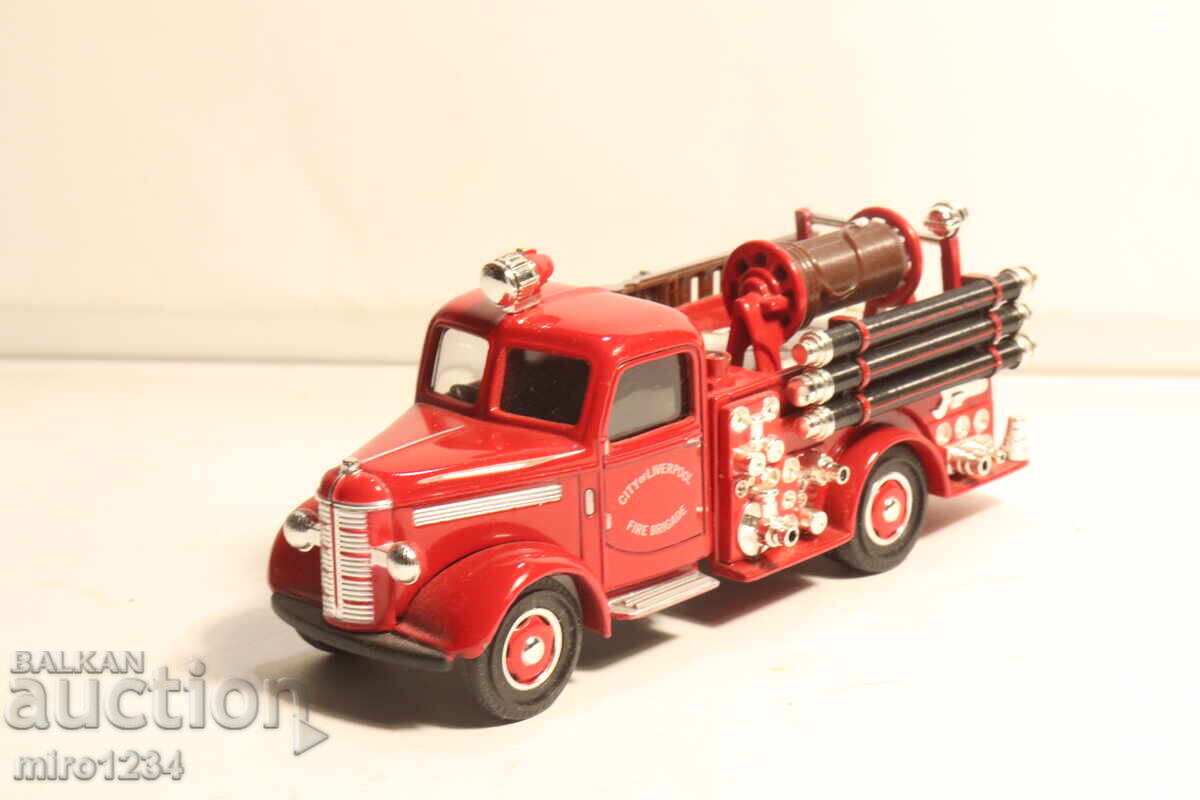 Δημοπρασία 1/43 ΠΥΡΟΣΒΕΣΤΙΚΟ ΦΟΡΤΗΓΟ ΤΡΟΧΟΦΟΡΟ ΠΑΙΧΝΙΔΙ ΡΕΤΡΟ ΜΟΝΤΕΛΟ