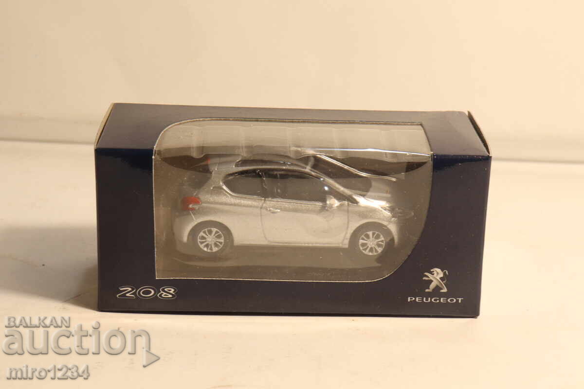 1/64 NOREV PEUGEOT 208 MAȘINUȚĂ MODEL JUCĂRIE