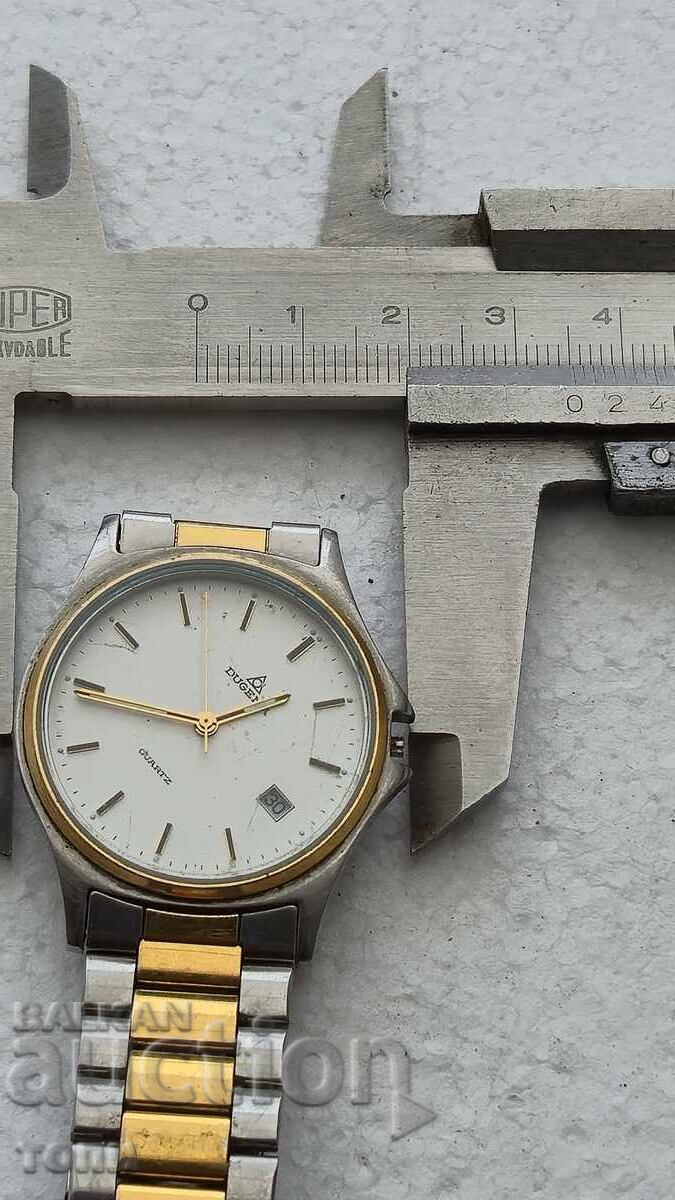 DUGENA GERMANY MADE QUARTZ РЯДЪК НЕ ЗНАМ ДАЛИ РАБОТИ БЗЦ !! - 6 DUGENA GERMANY MADE QUARTZ РЯДЪК НЕ ЗНАМ ДАЛИ РАБОТИ БЗЦ !! - 6