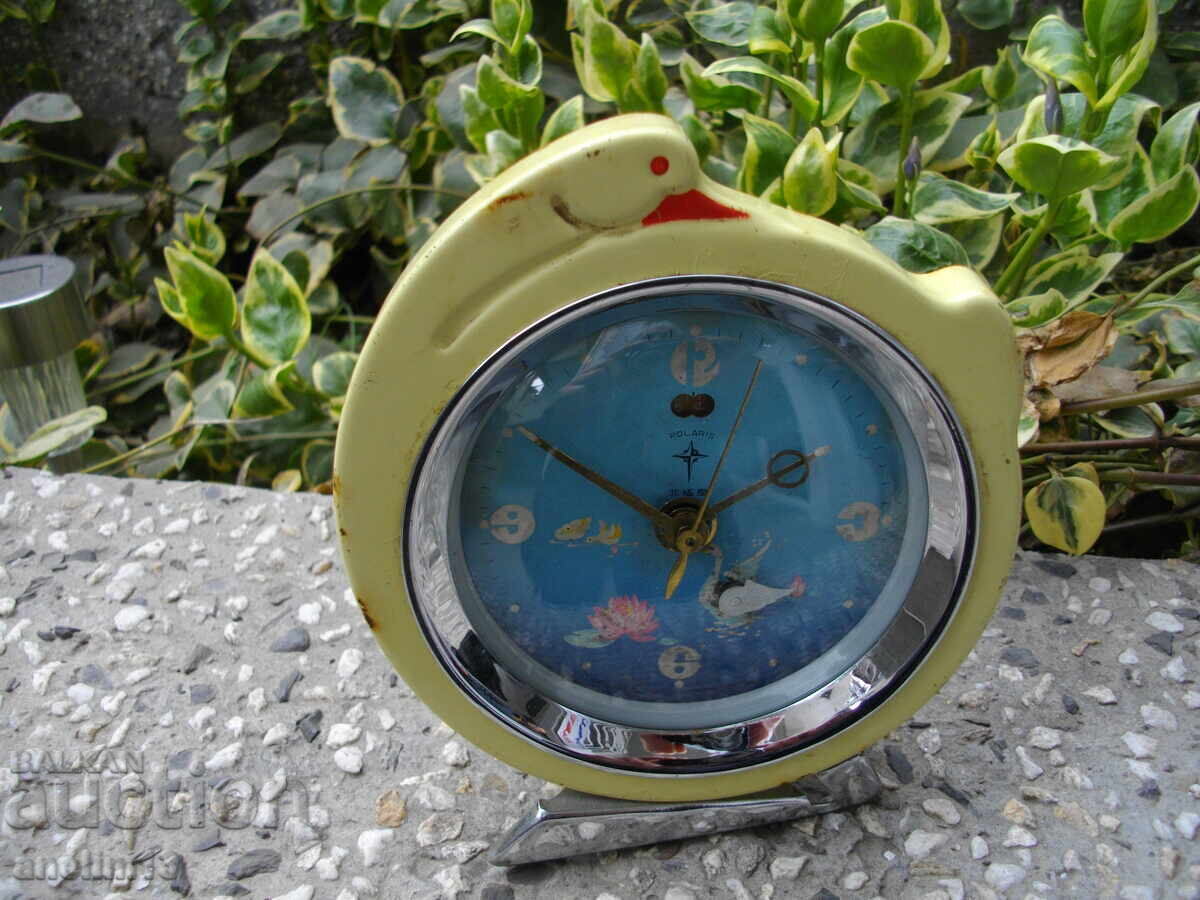 Συλλεκτικό επιτραπέζιο ρολόι-ξυπνητήρι με σχήμα κύκνου POLARIS με τιμή € 25.00 | 48.90 BGN