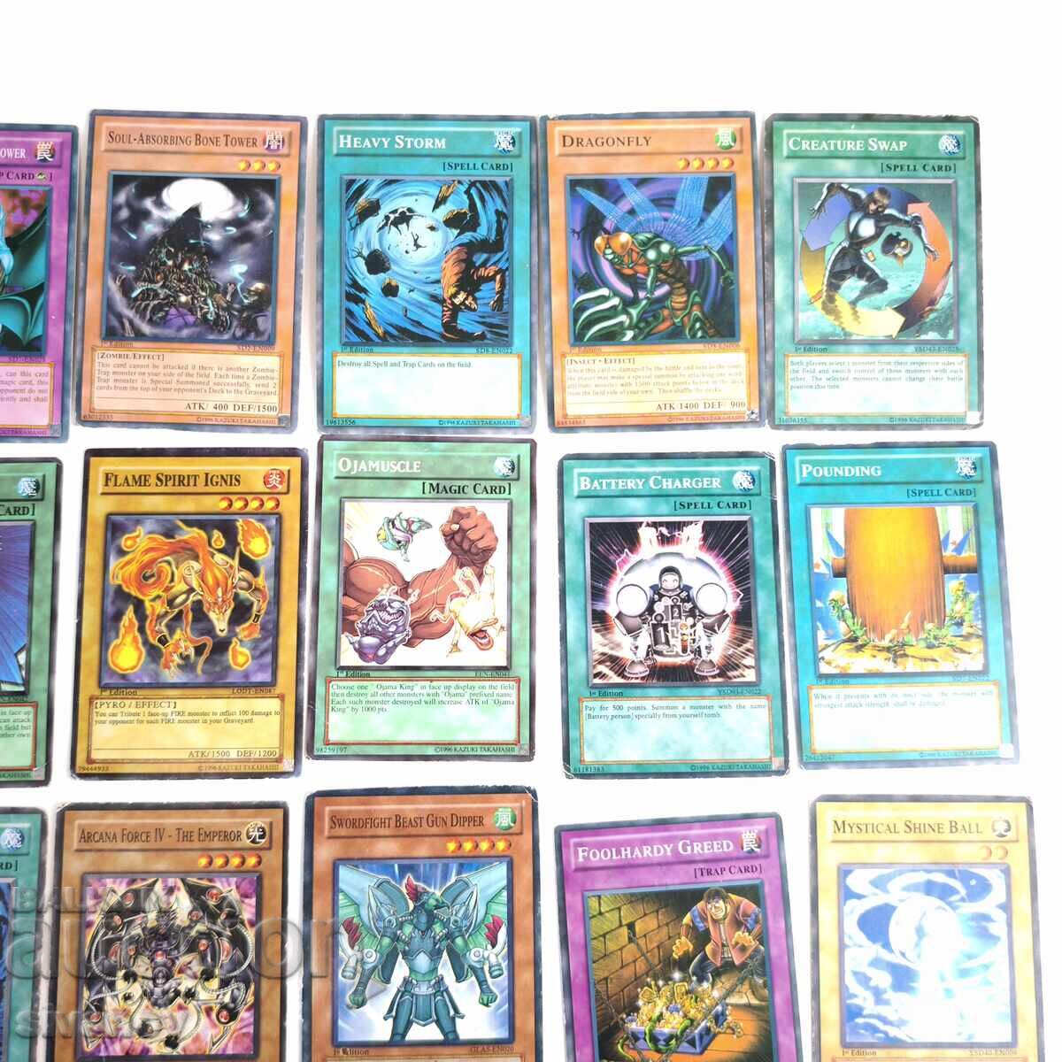 Livrarea Konami Yu-Gi-Oh! TCG Lot 35 Cărți Mixte Vintage 1-a #6353 Livrarea Konami Yu-Gi-Oh! TCG Lot 35 Cărți Mixte Vintage 1-a #6353