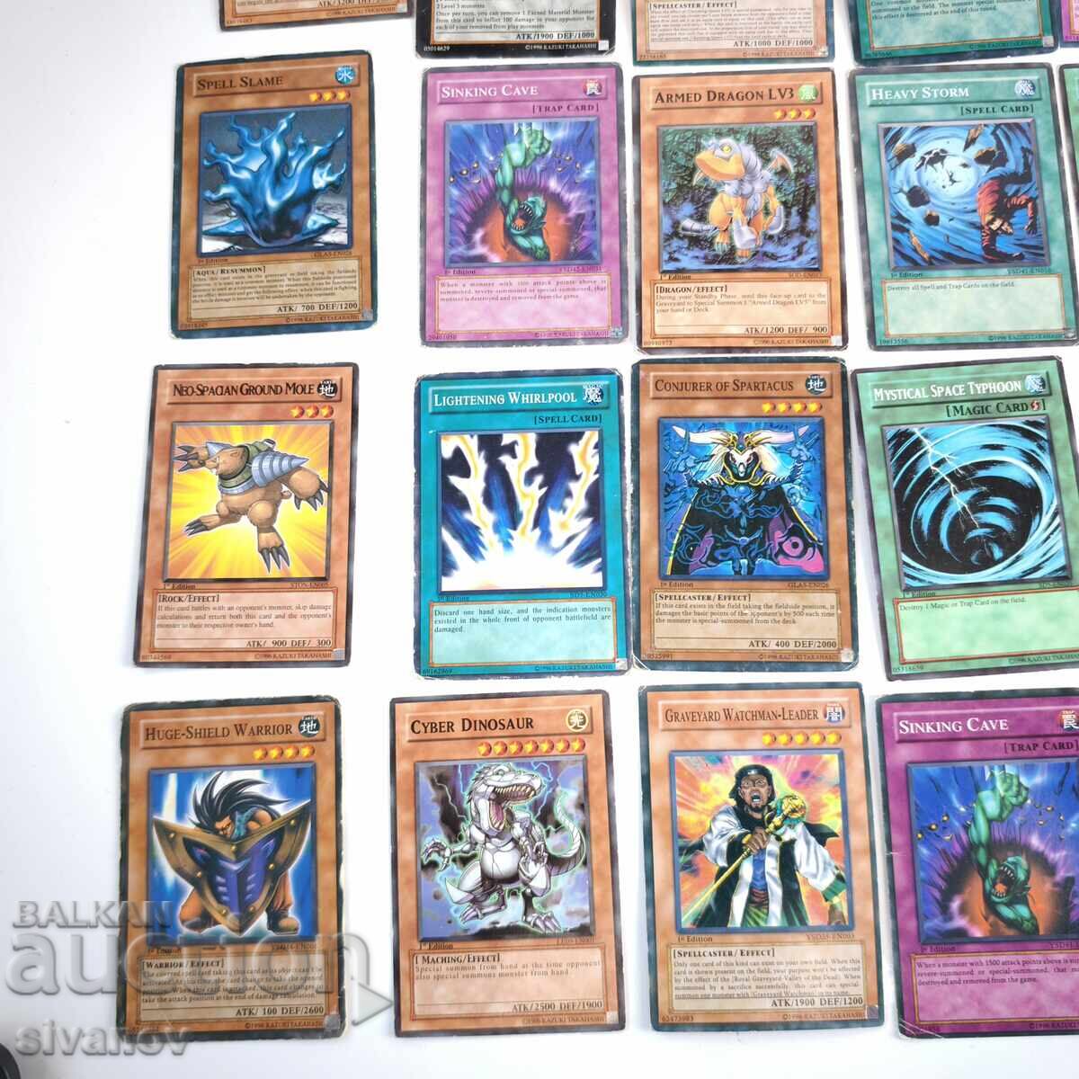 Konami Yu-Gi-Oh! TCG Lot 35 Cărți Mixte Vintage 1-a #6353 - 5 Konami Yu-Gi-Oh! TCG Lot 35 Cărți Mixte Vintage 1-a #6353 - 5
