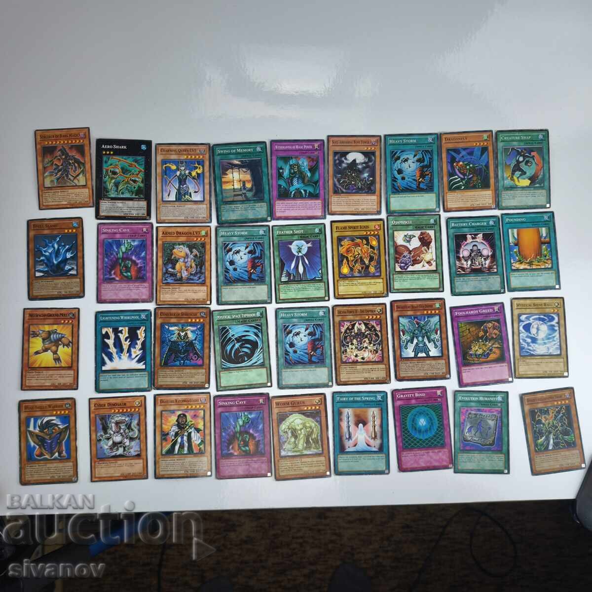 Konami Yu-Gi-Oh! TCG Lot 35 Cărți Mixte Vintage 1-a #6353 Konami Yu-Gi-Oh! TCG Lot 35 Cărți Mixte Vintage 1-a #6353