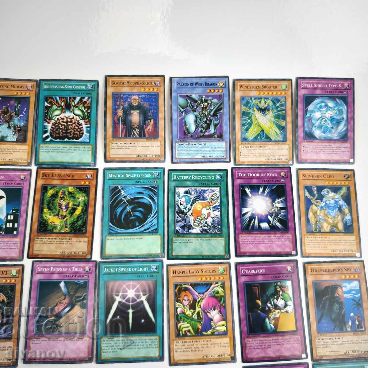 Livrarea Yu-Gi-Oh! Lot de 36 cărți TCG englezești amestecate #6355