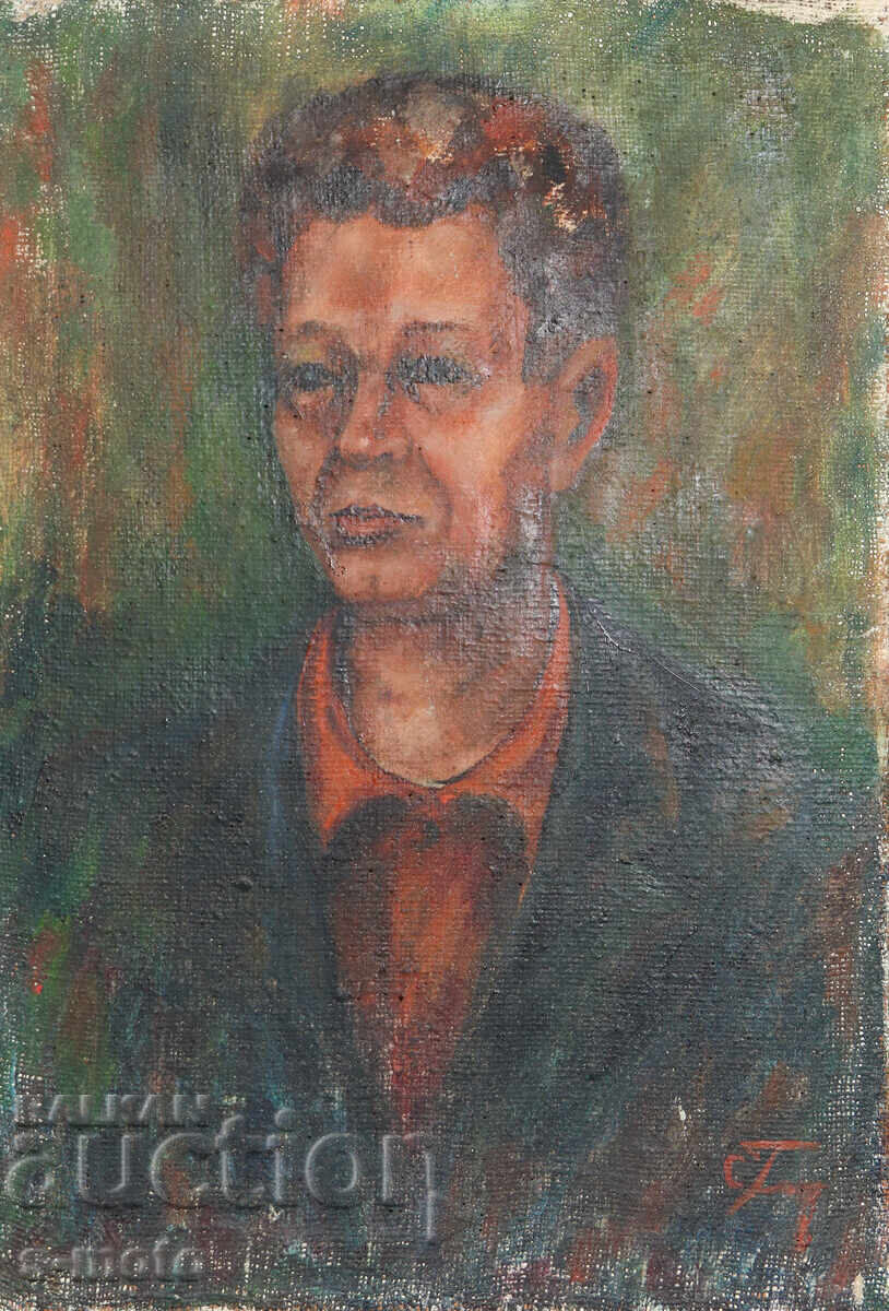 Pictură în ulei portret 1968 Pictură în ulei portret 1968