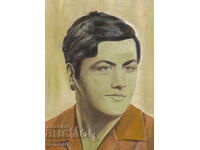 Ελαιογραφία πορτρέτο 1978