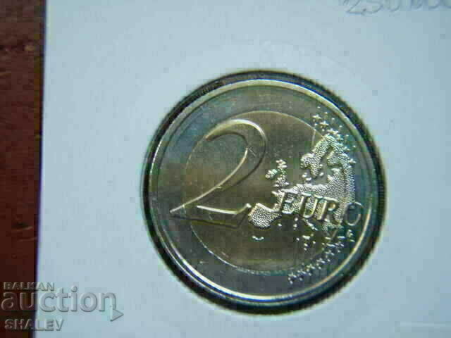 2 euro 2022 Luxembourg "10 years"(2) /Люксембург/ Unc 2 евро - 6