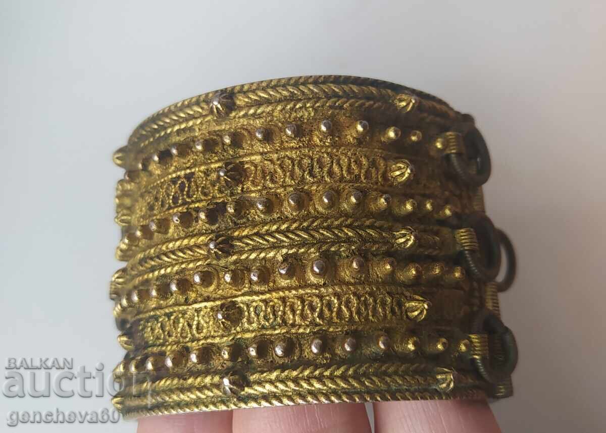 Παράδοση Αρχαίο Αναγεννησιακό Βραχιόλι 128γρ. με επιχρύσωση υδραργύρου