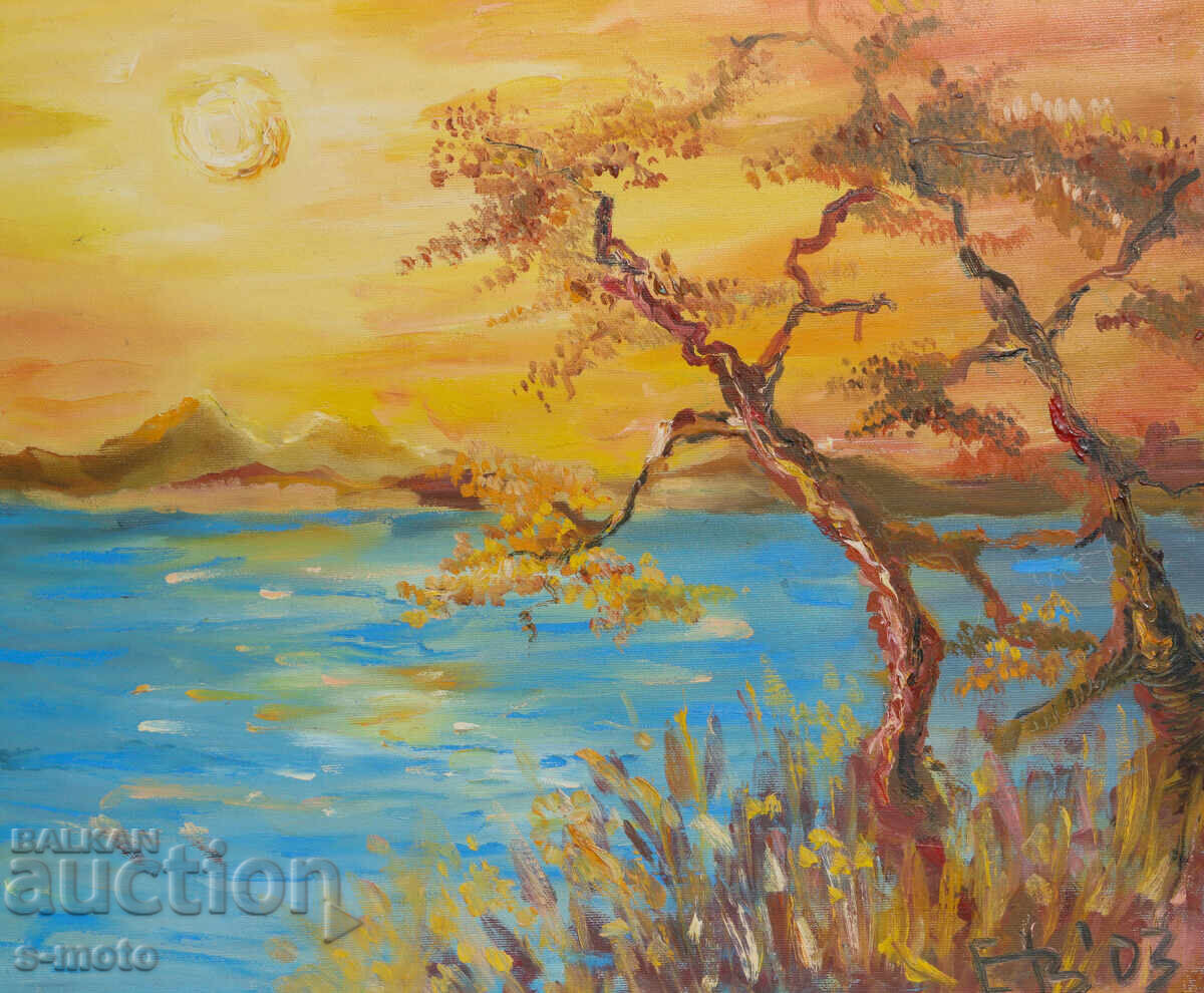 Tablou ulei peisaj - 5 Tablou ulei peisaj - 5