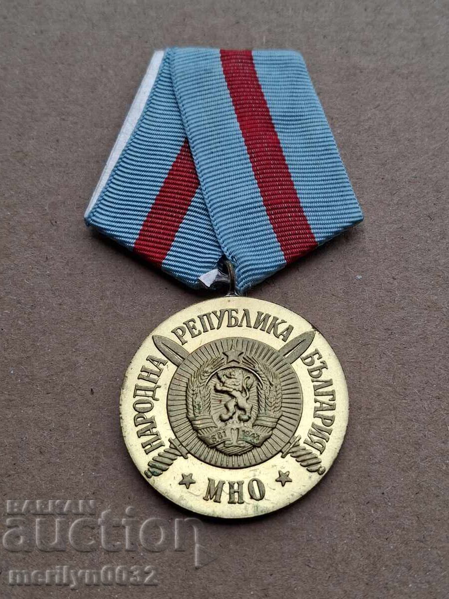 Medalie socială BNA "Pentru Merit" insignă pectorală ordin