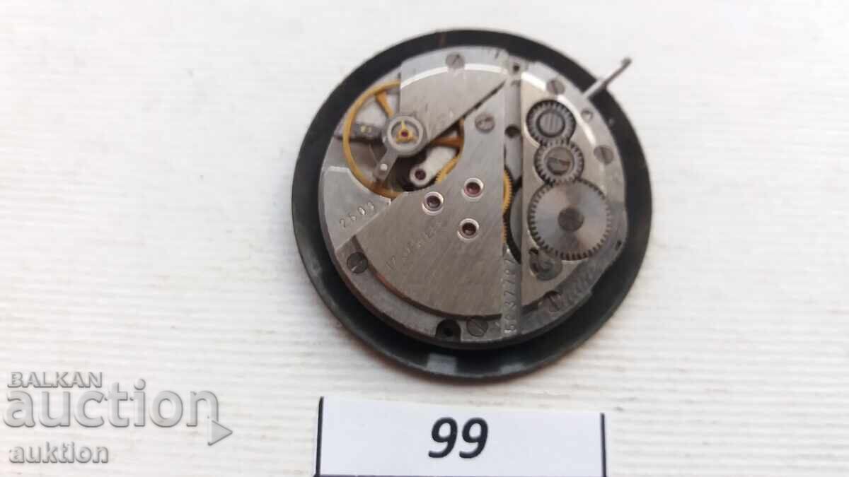 МЕХАНИЗЪМ ЗА МЪЖКИ ЧАСОВНИК - ПИЛОТ POLJOT - 6