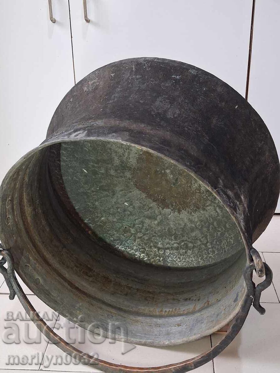 Δημοπρασία Παλιά χαρανιά, χάλκινο σκεύος, μεγάλο καζάνι, χάλκινο, κουπόνι Δημοπρασία Παλιά χαρανιά, χάλκινο σκεύος, μεγάλο καζάνι, χάλκινο, κουπόνι