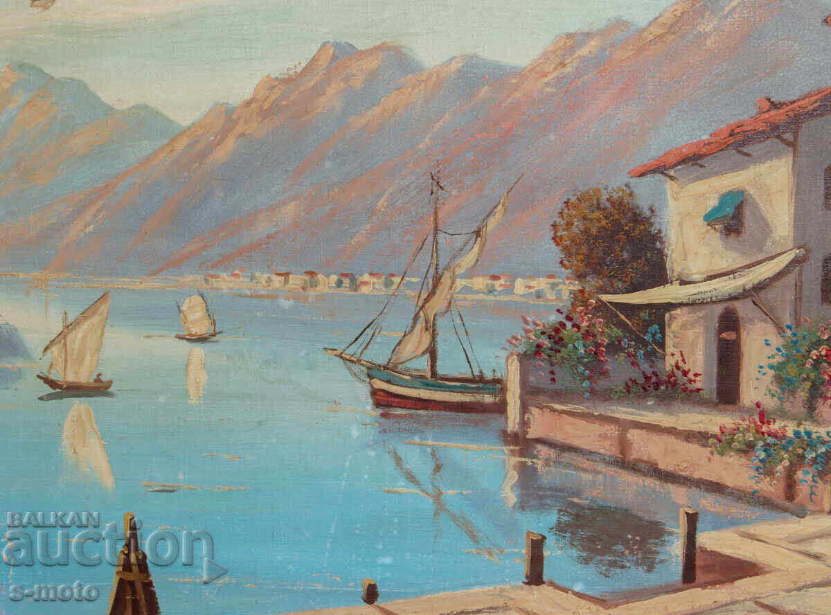 Tablou ulei pe pânză peisaj marin - 5