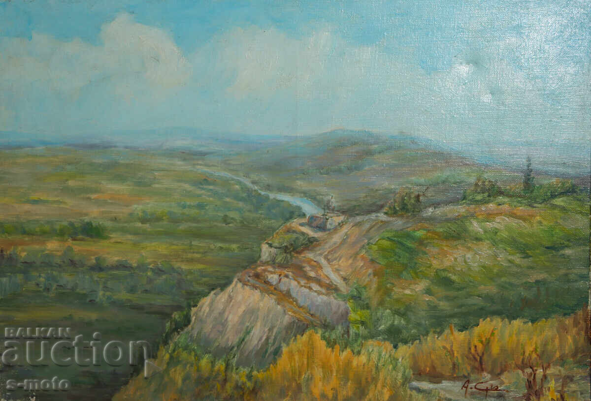 Δημοπρασία Έργο ζωγραφικής με λάδι, τοπίο Δημοπρασία Έργο ζωγραφικής με λάδι, τοπίο