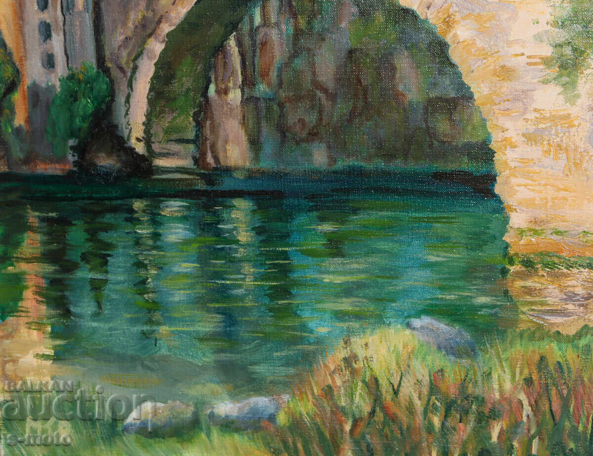 Oil painting, cityscape - 5