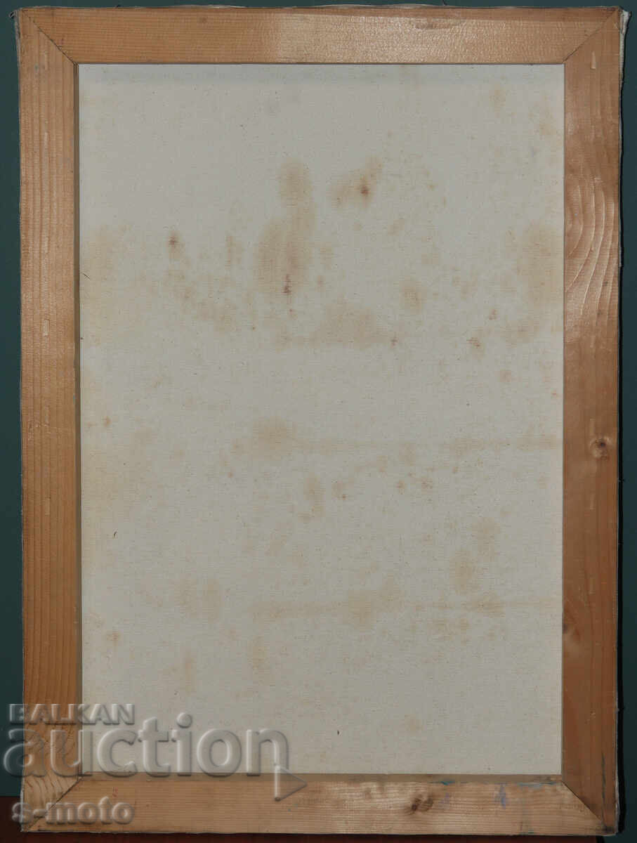 Oil painting forest landscape - 7