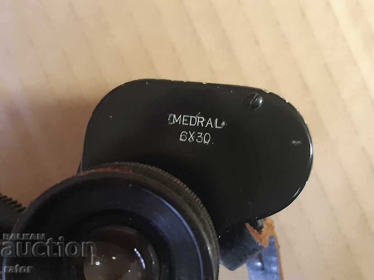 Доставка на Стар бинокъл   O H MEDER - Германия  с кожен калъф