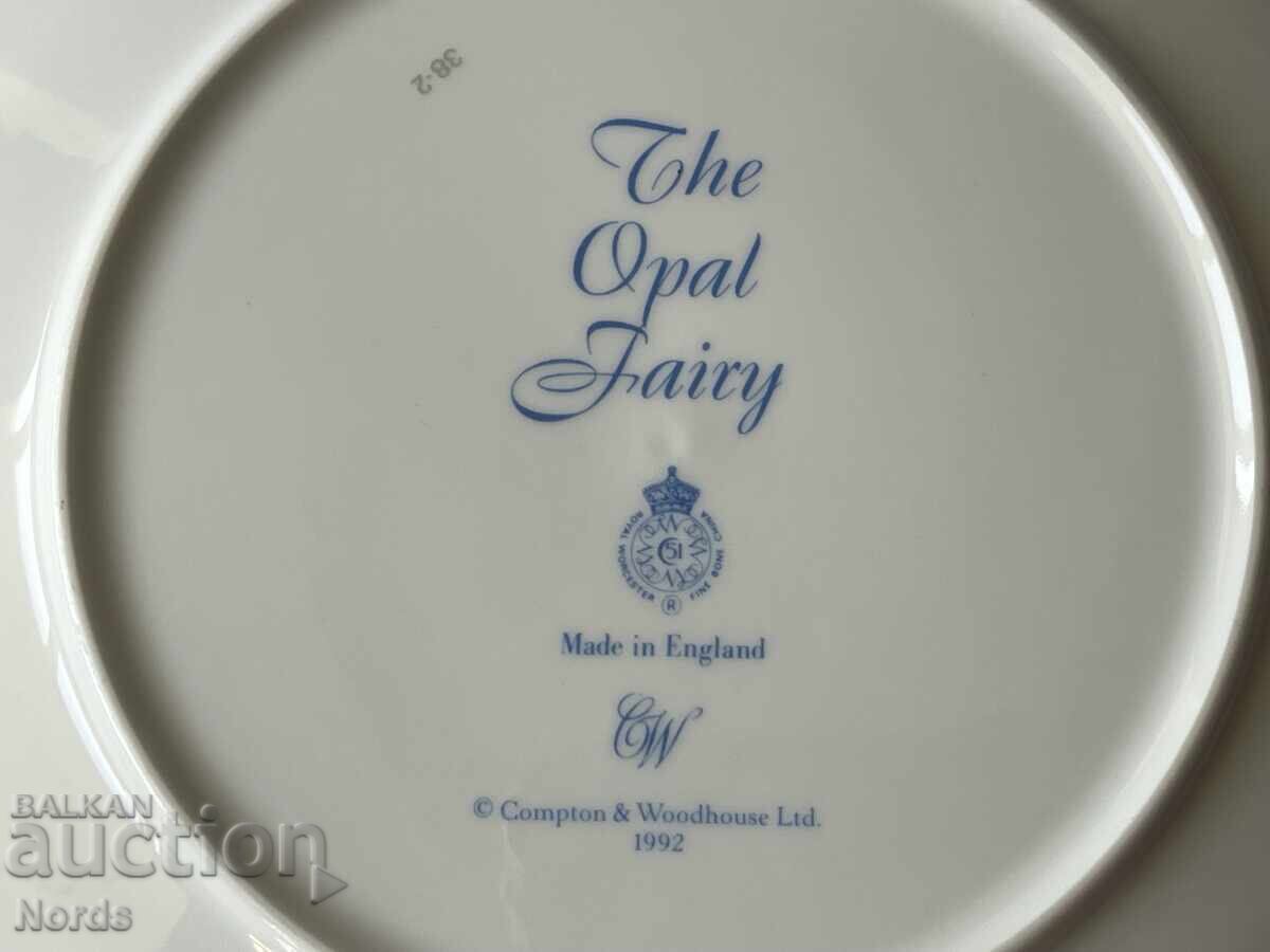 Royal Worcester beautiful plate The Opal Fairy - 5 Royal Worcester beautiful plate The Opal Fairy - 5