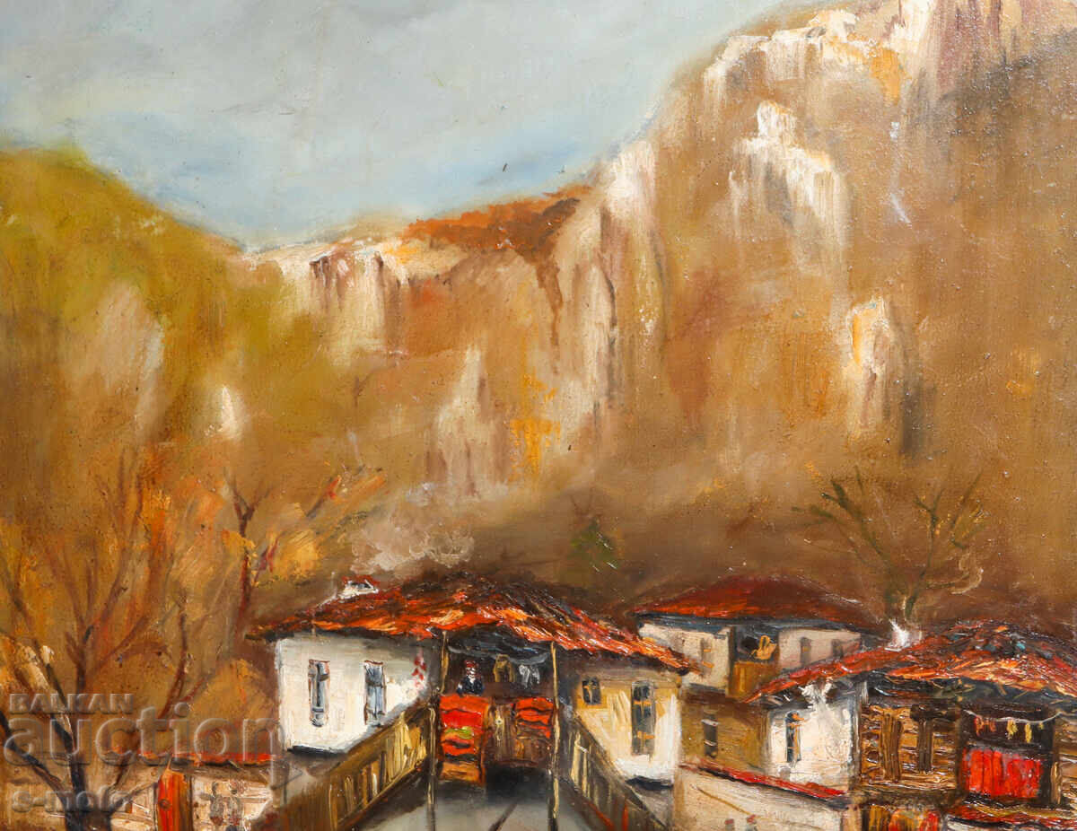 Oil painting, rural landscape - 5