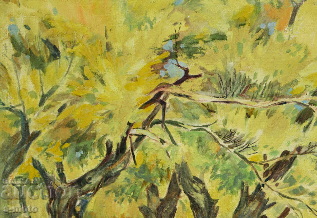 Livrarea Pictură în ulei peisaj 1984