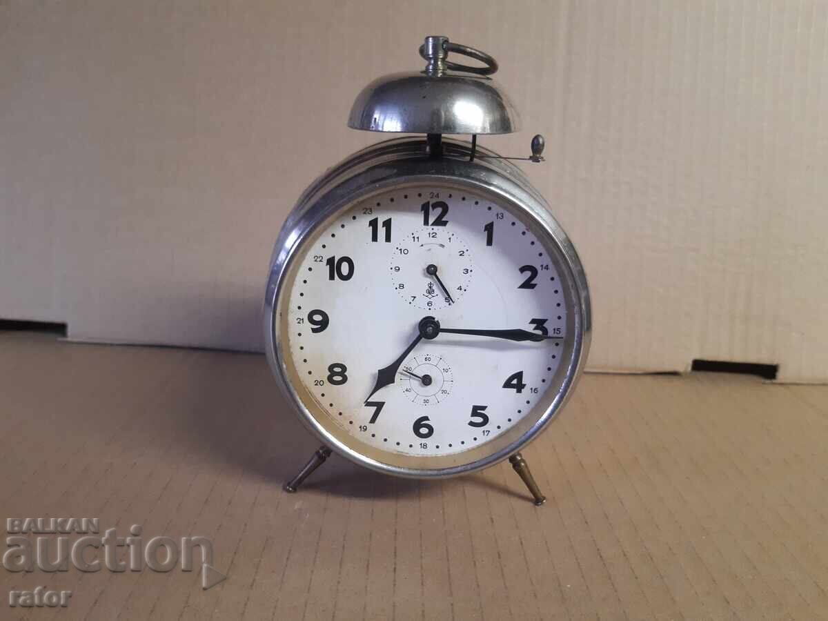 Ceas deșteptător GUSTAV BEKER, GUSTAV BECKER - Germania. Funcționează